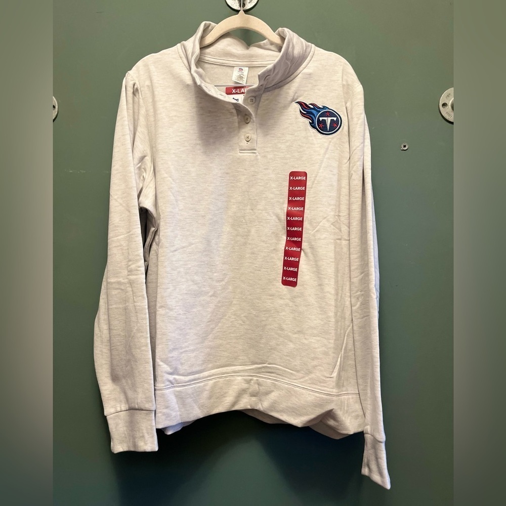 Women’s Tennessee Titans NFL Pullover XL Puff sleeve NWT - Picture 3 of 7